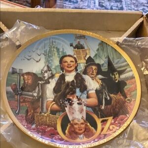 Wizard of Oz Collectible Ceramic Plate